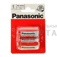 Элемент питания PANASONIC  R14 Zinc Carbon (2 бл)   (24/120)