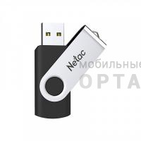 Флешка USB3.0 32 Гб Netac  U505  чёрный/серебро Флешка USB3.0 32 Гб Netac  U505  чёрный/серебро