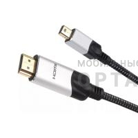 Кабель-переходник miniDisplayPort M-> HDMI M 4K@60Hz 1.8m VCOM (CG615M-1.8M)  (1/60)