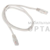 Патч корд литой AOPEN UTP Кат. 5е, серый, 1.5 м. (1/100)