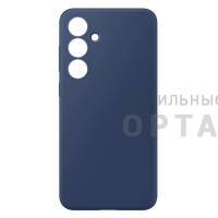 Чехол силикон COVER, бархатная подкладка в упаковке, Realme Note 70, синий