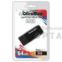 Флешка USB 64 Гб OltraMax  240  чёрный