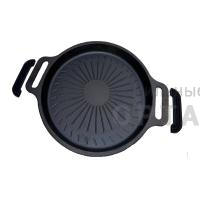 Сковорода гриль XIAOMI GJC03CM, Zhiwu, 27 см, чугун, black