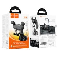 Держатель автомобильный HOCO H67 Gamble, для смартфона, пластик, торпедо, цвет: чёрный (1/98)