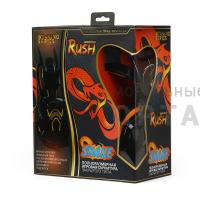 Наушники игровые Smartbuy SBHG-1100 RUSH SNAKE, черная/оранжевая