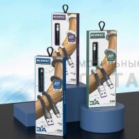 Кабель USB RECRSI CA-231 Micro чёрный